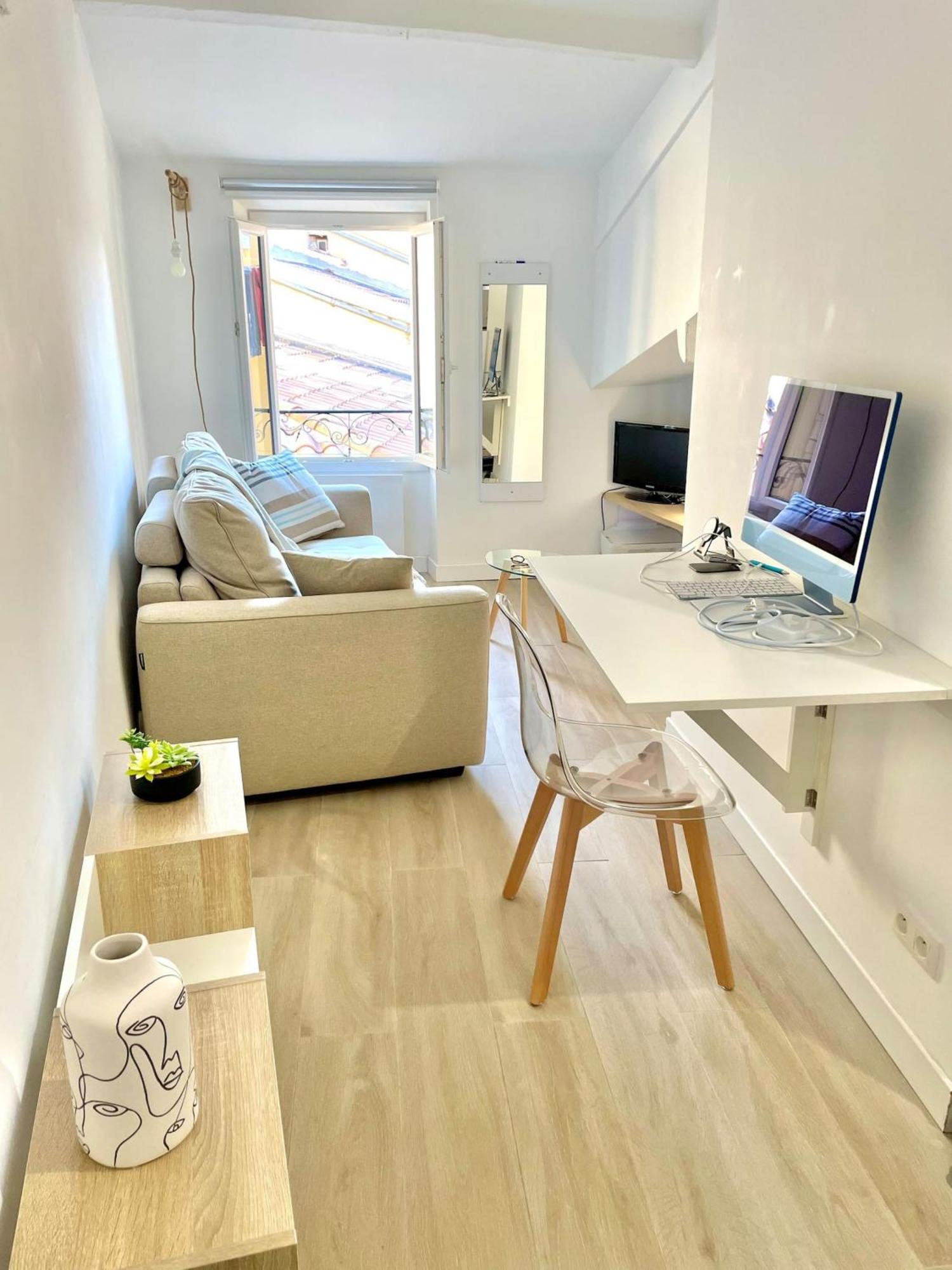 "Charmant Studio Moderne" Centre, Proche Plage Ментона Екстериор снимка