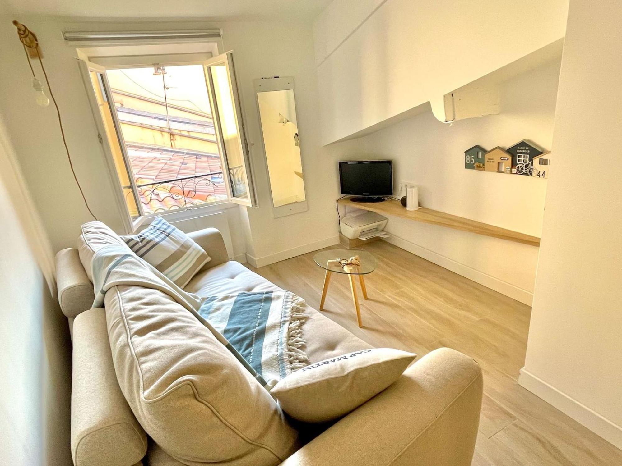 "Charmant Studio Moderne" Centre, Proche Plage Ментона Екстериор снимка