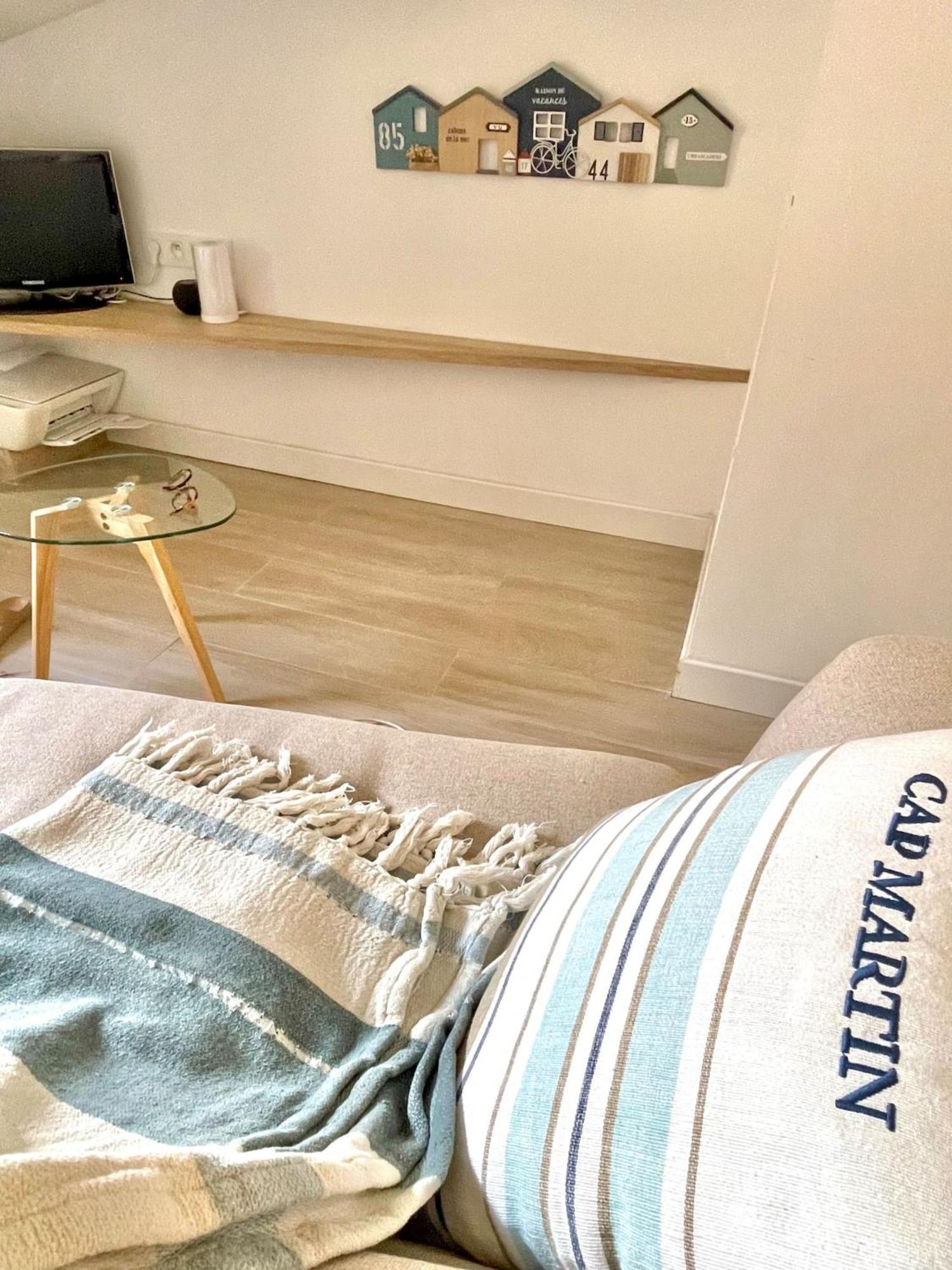 "Charmant Studio Moderne" Centre, Proche Plage Ментона Екстериор снимка